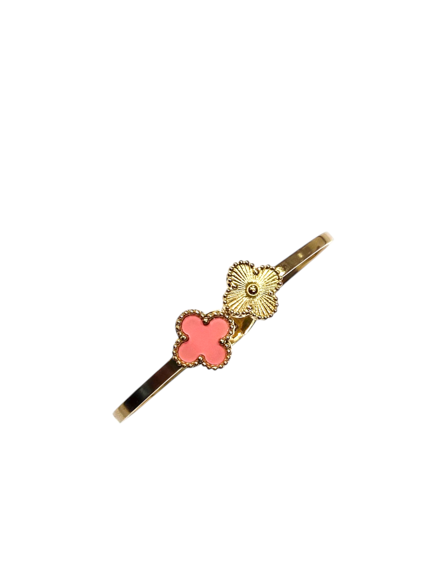 DOUBLE FLOWER BRACELETE FOR WOMEN