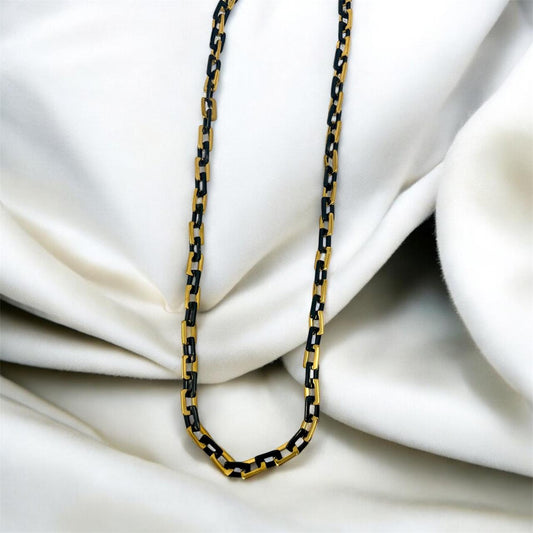 SQUARE CLASP MENS CHAIN