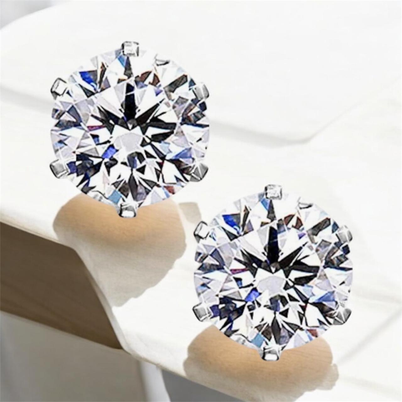 AMERICAN DIAMOND STUDS COMBO